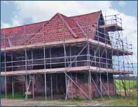 oxfordshire scaffolding barn conversion