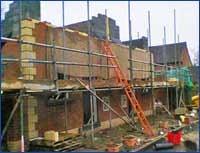 oxfordshire scaffolding new build