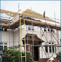 scaffolders oxfordshire re-roofing