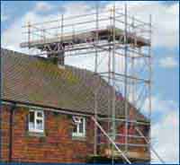 scaffolders oxfordshire chimney